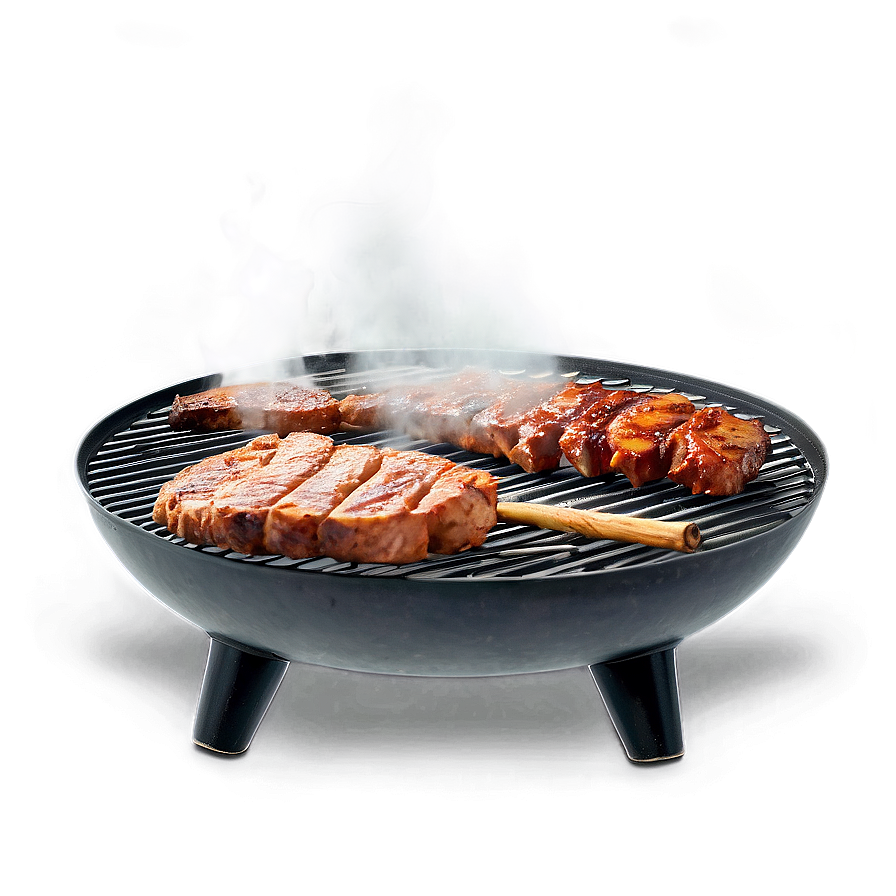 Smoking Bbq Grill Png 05232024