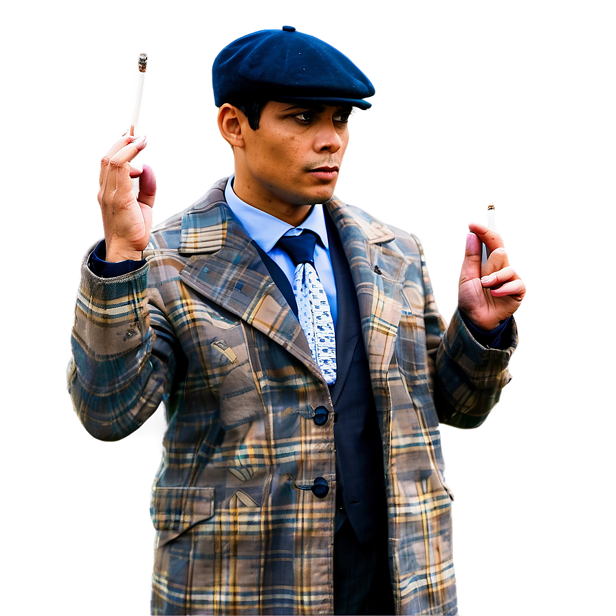 Smoking Detective Character Png 43