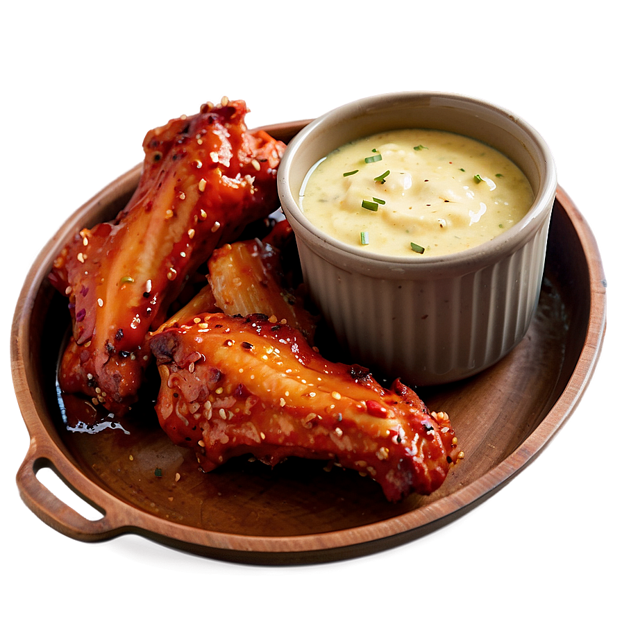 Smoky Hot Wings Png 06282024