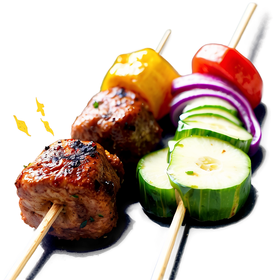 Smoky Meatball Kebabs Png 7