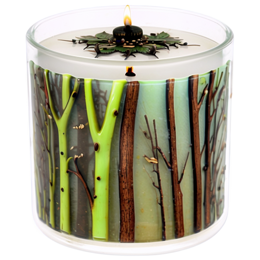 Smoky Woods Candle Png Hav