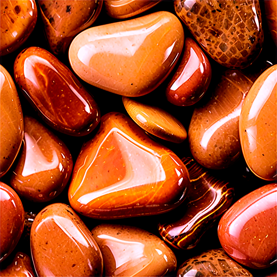 Smooth Brown Pebble Stone Png 67