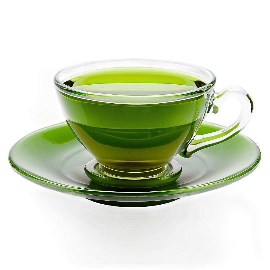 Smooth Green Tea Cup Png 05062024