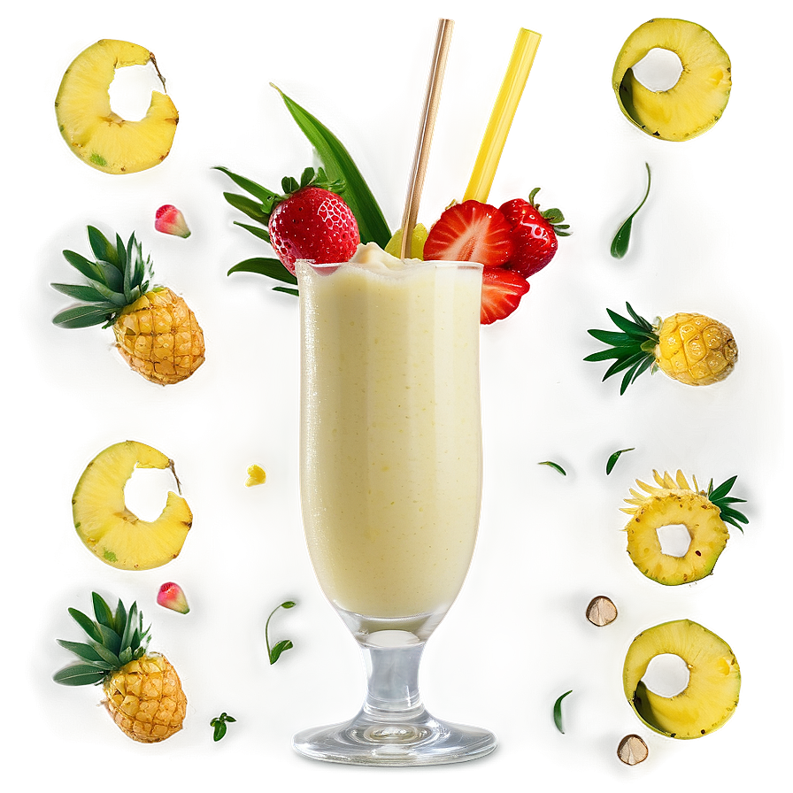 Smooth Pina Colada Blend Png 28