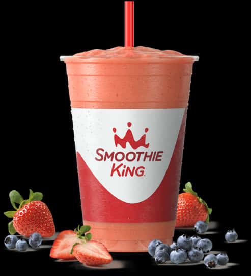 Smoothie King Strawberry Blueberry Blend