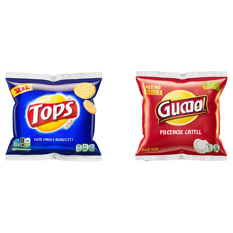 Snack Chips Bag Png 06132024