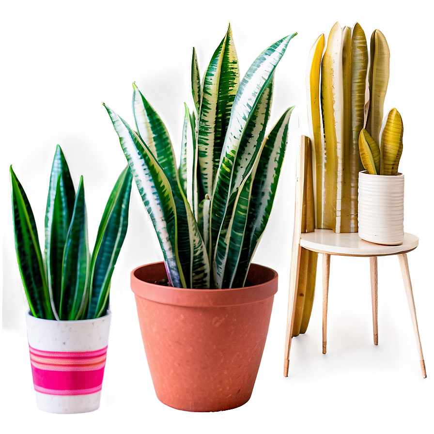 Snake Plant In Living Room Png Itw88