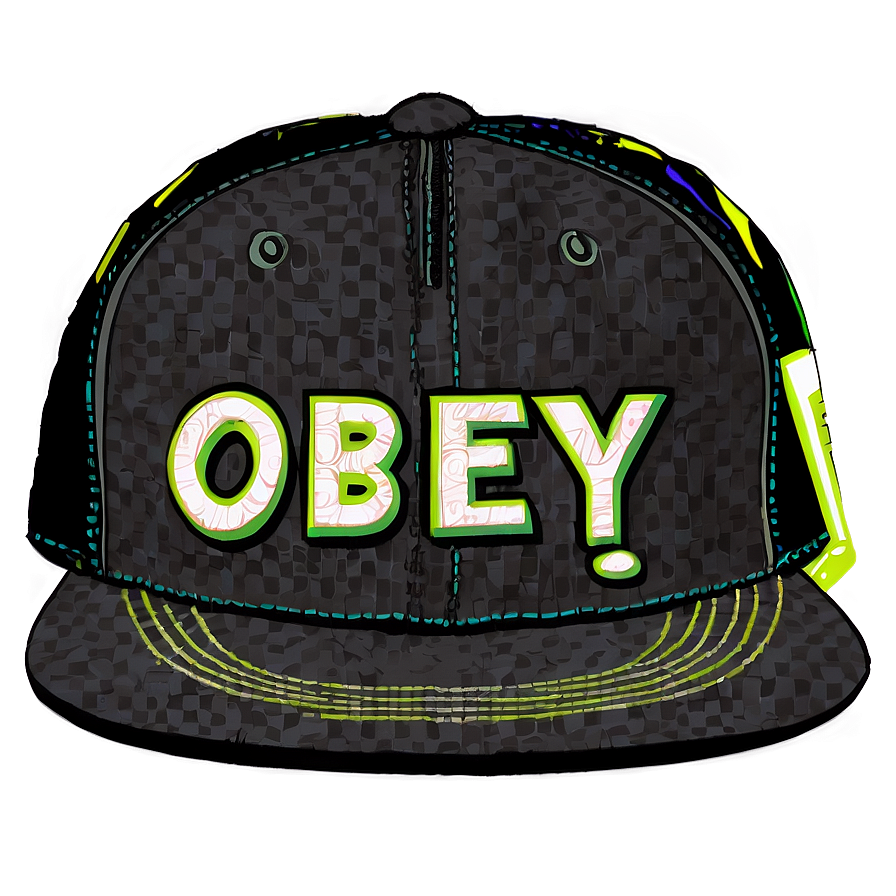 Snapback Obey Hat Png Rin94