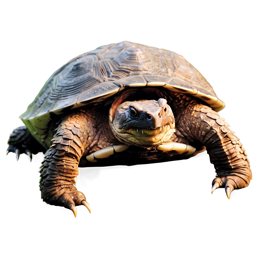 Snapping Turtle In Natural Habitat Png 15