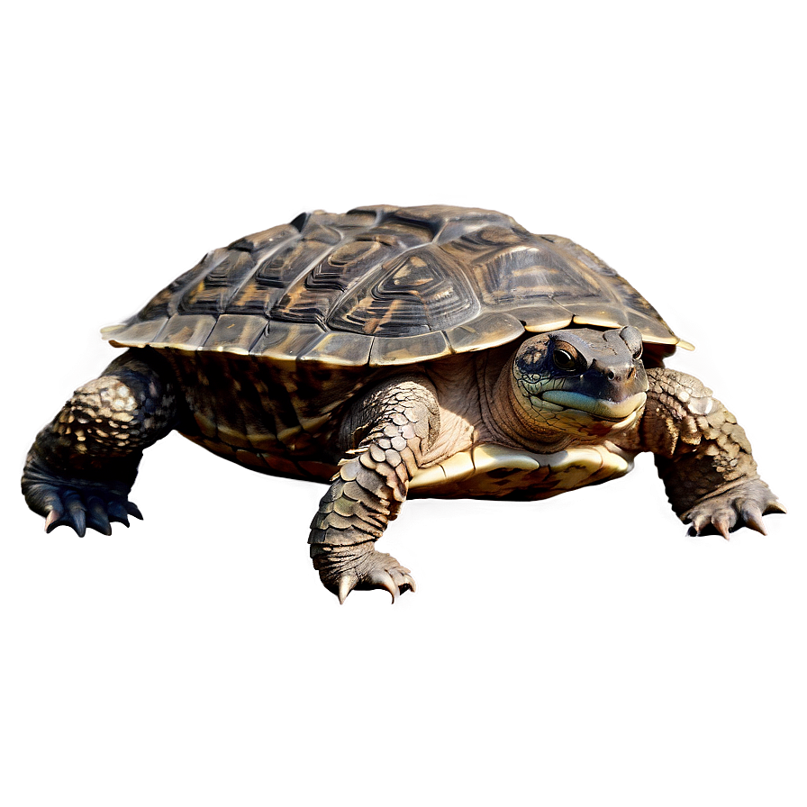 Snapping Turtle With Detailed Scales Png 06252024