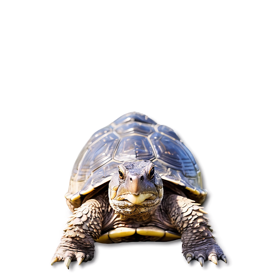 Snapping Turtle With Reflective Shell Png 06252024