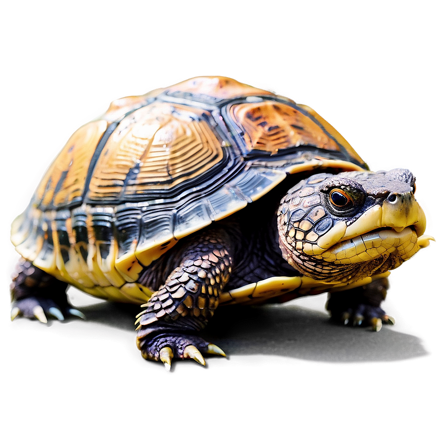 Snapping Turtle With Vibrant Colors Png Afv