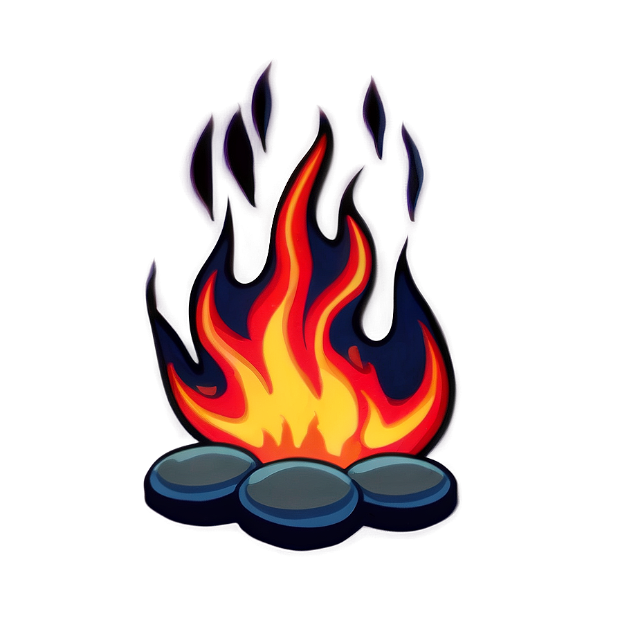 Snappy Cartoon Fire Png Lah