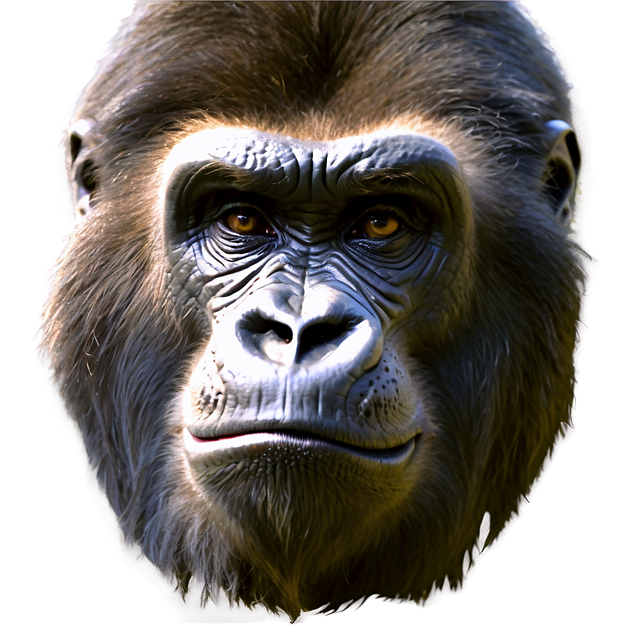 Snarling Gorilla Face Png Duw49