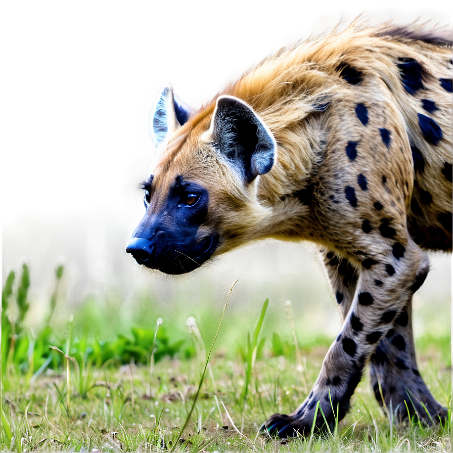 Sneaky Hyena Stalking Png Hyx73