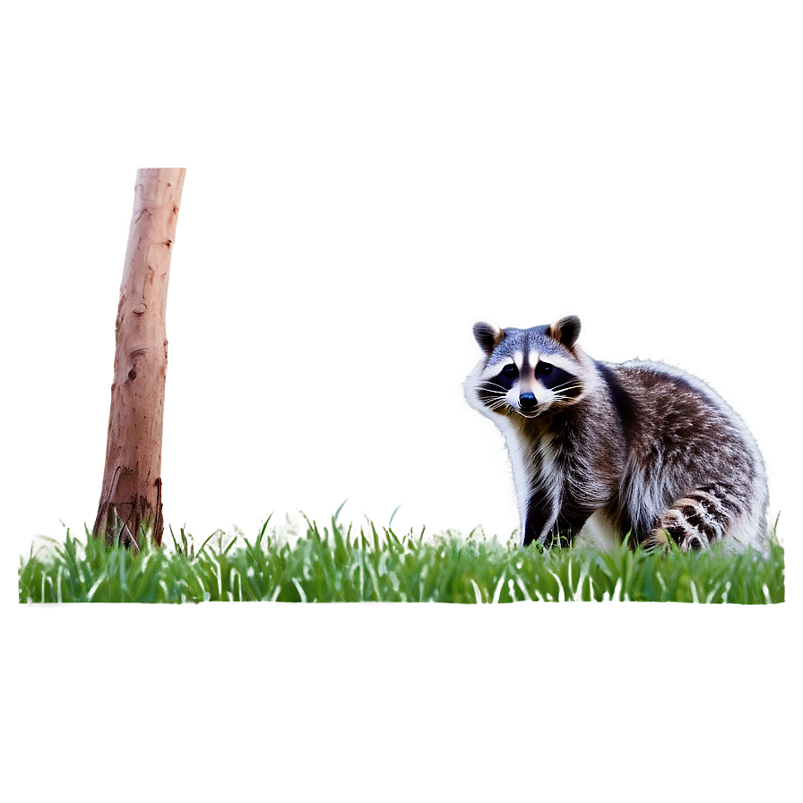 Sneaky Raccoon Scene Png 05232024