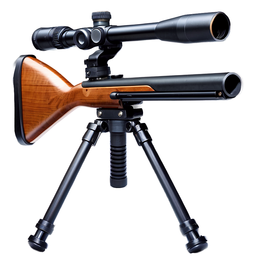 Sniper Rifle On Tripod Png Vqq45