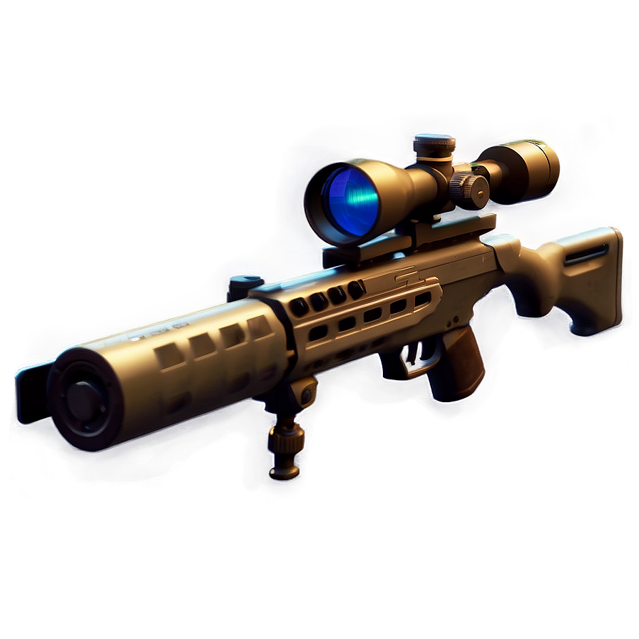 Sniper Rifle With Laser Sight Png Adv45