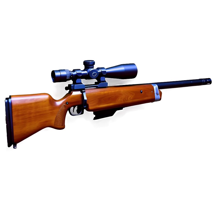 Sniper Rifle With Scope Png 69