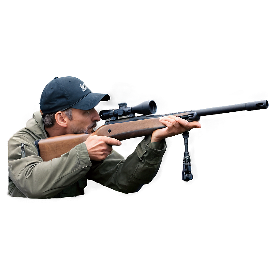 Sniper Shooting Stance Png 06112024