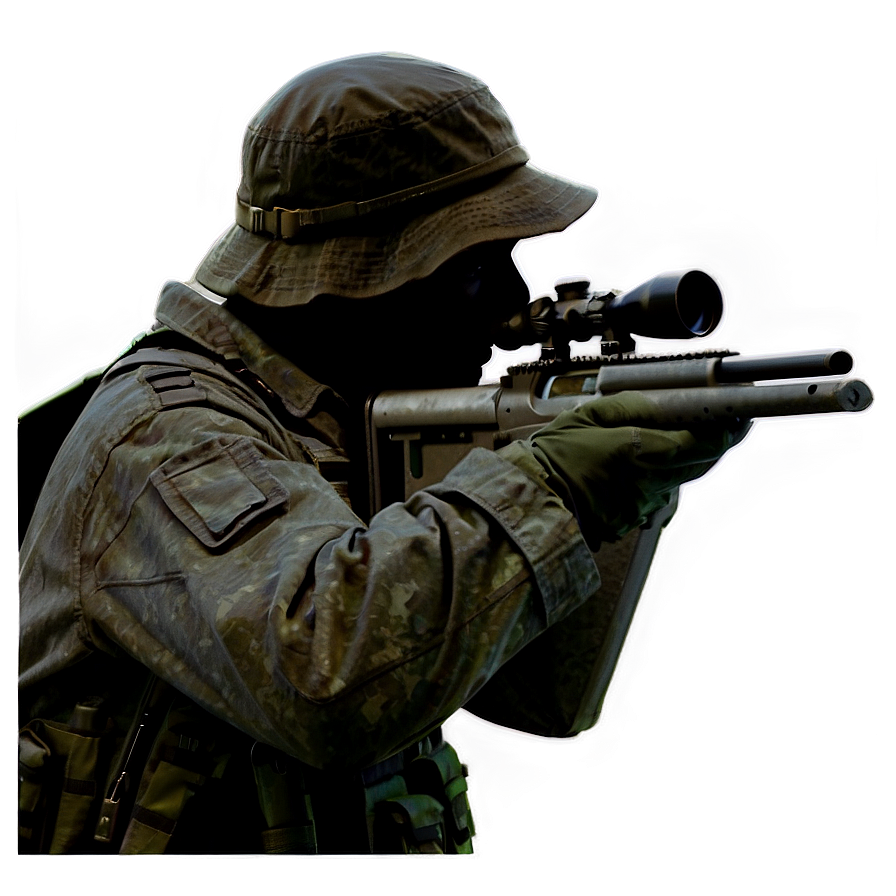 Sniper Silhouette Png 82