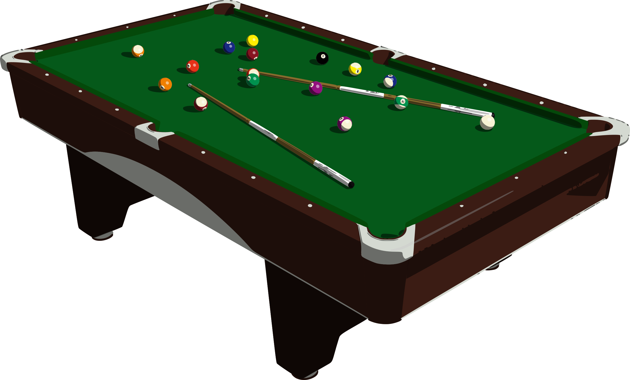 Snooker Table Setup