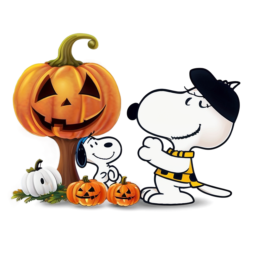 Snoopy Halloween Celebration Png Fpd6