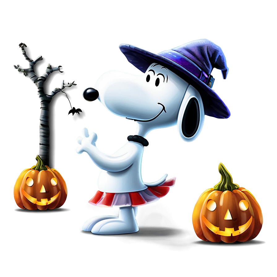 Snoopy Halloween Fun Png 06122024