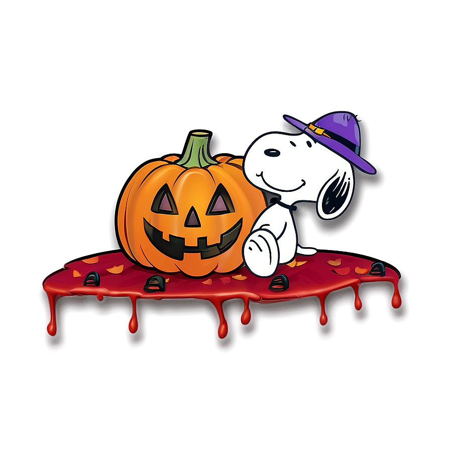 Snoopy Halloween Treat Png Vys26