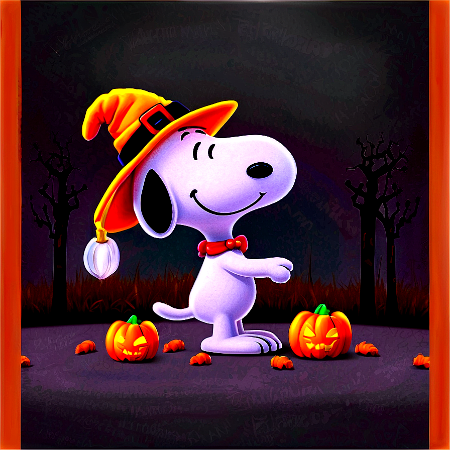 Snoopy Halloween Trick Png 06122024