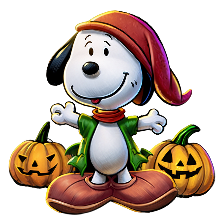 Snoopy's Halloween Adventure Png 06122024