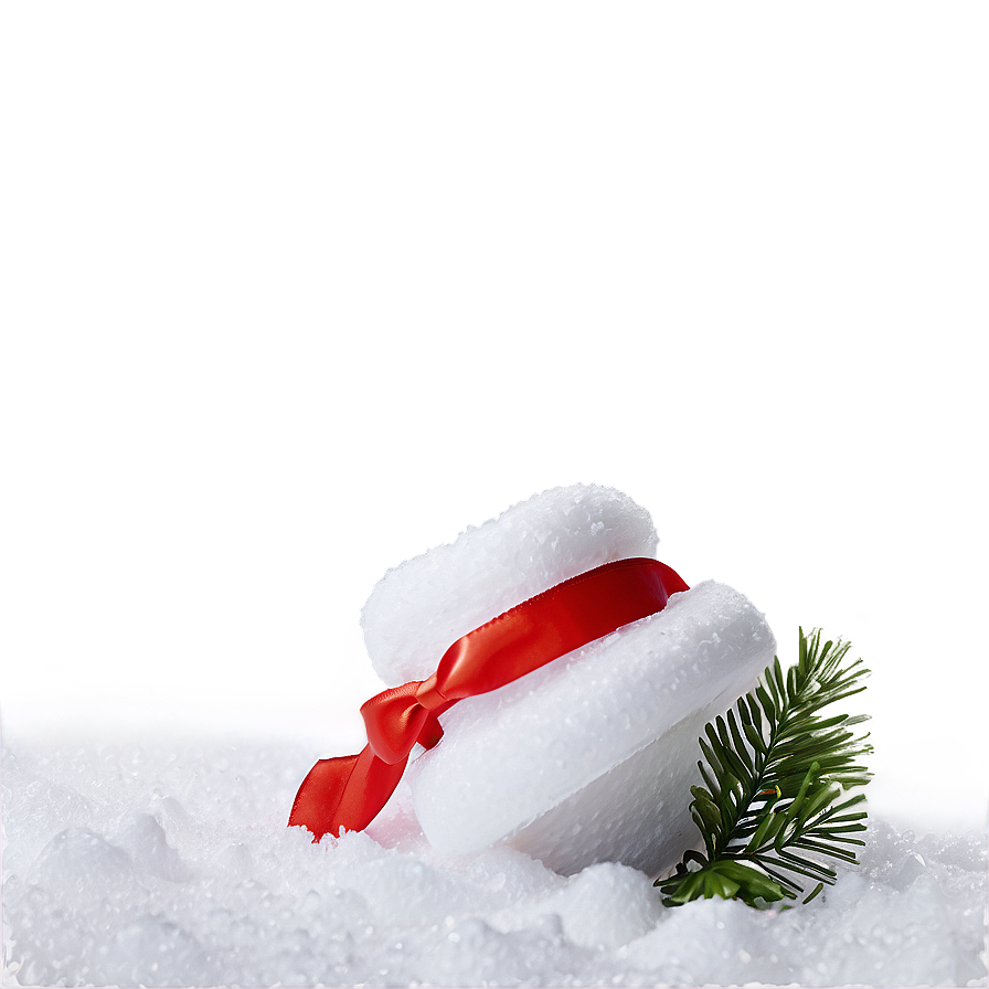 Snow Blanketed Christmas Gift Png Oub