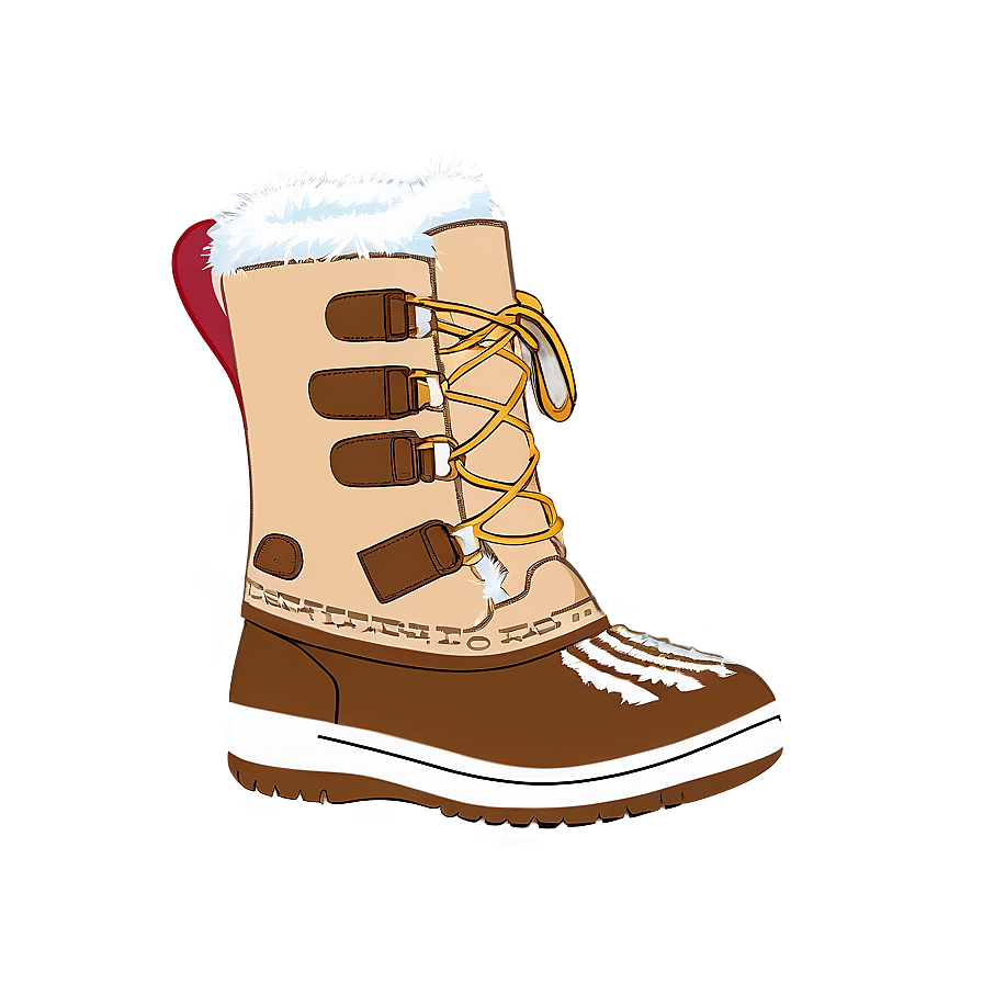 Snow Boots Png 05242024