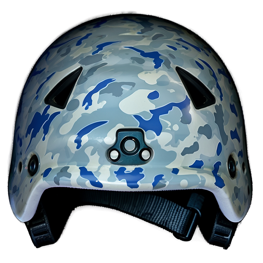 Snow Camo Combat Helmet Png Anq21