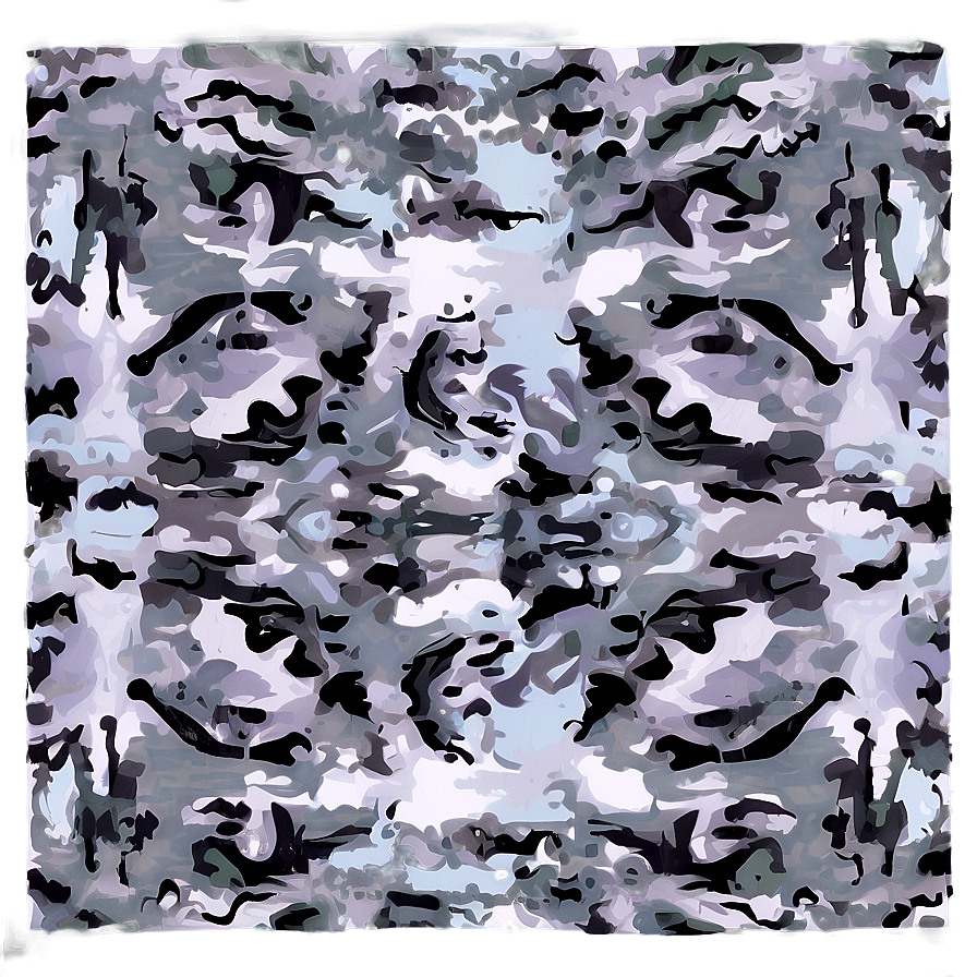 Snow Camo Wrap Png Obg