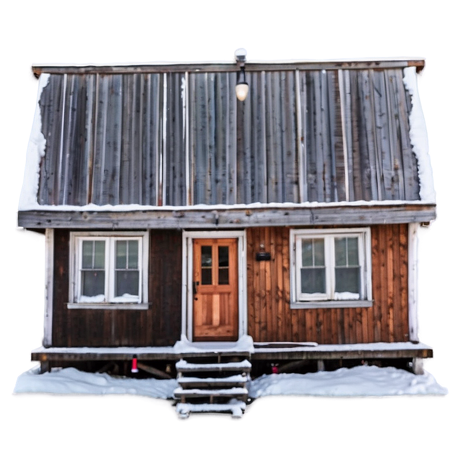 Snow-covered Cabins In Maine Png Yqp58