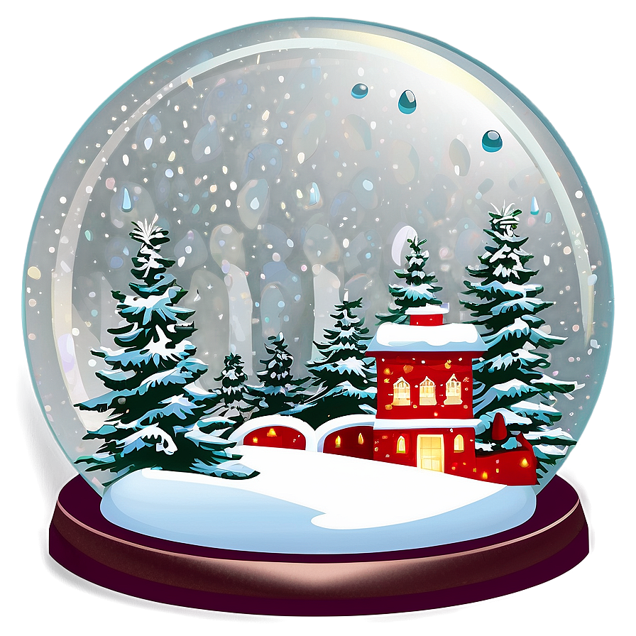 Snow Globe Design Png Ngn