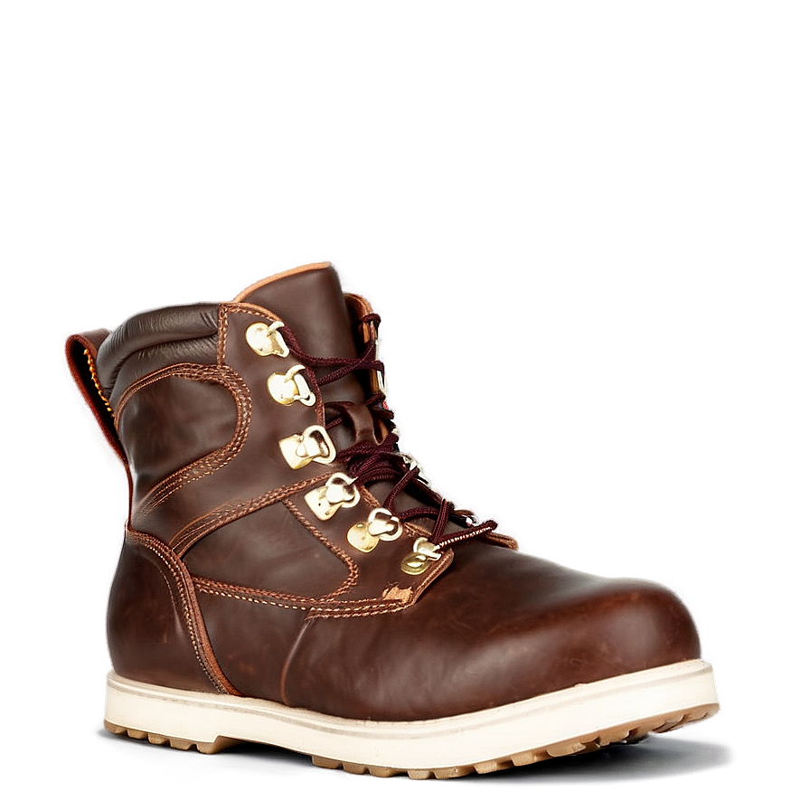 Snow Hiking Boots Png 4