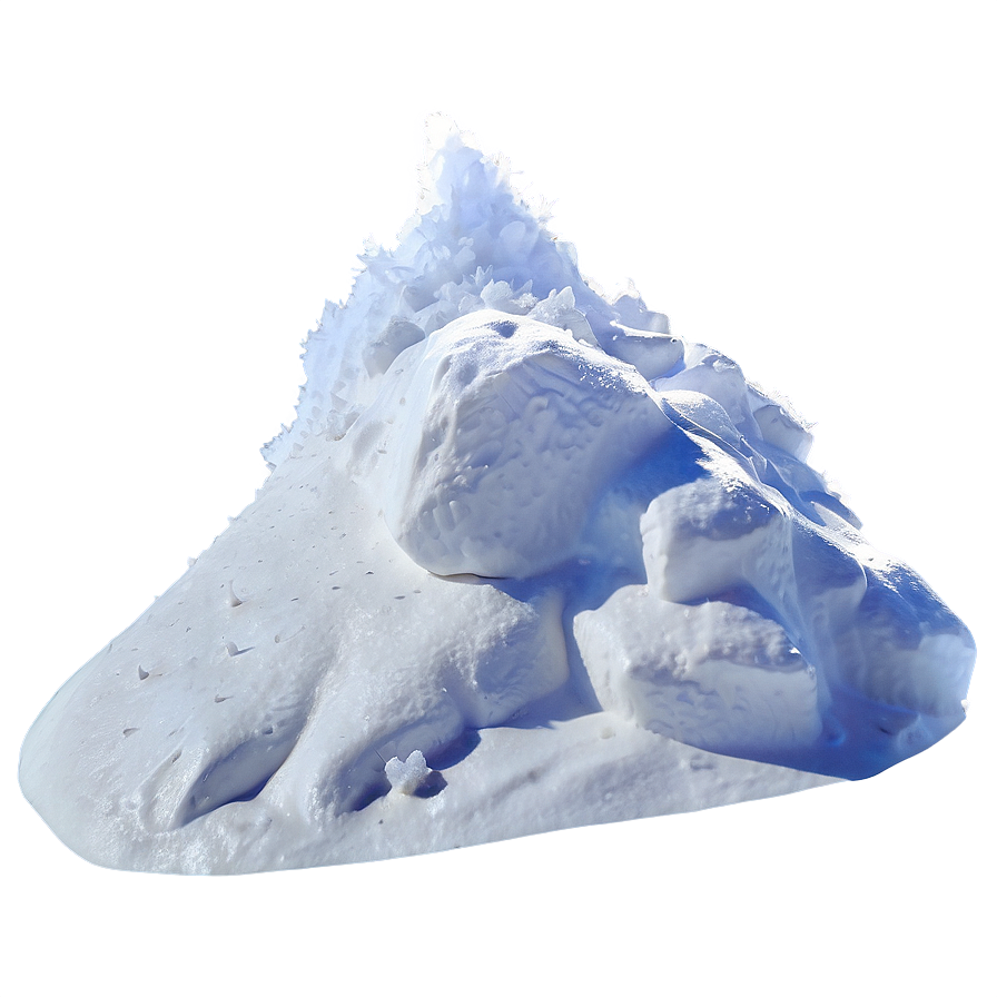 Snow Pile Landscape Png Bqm52