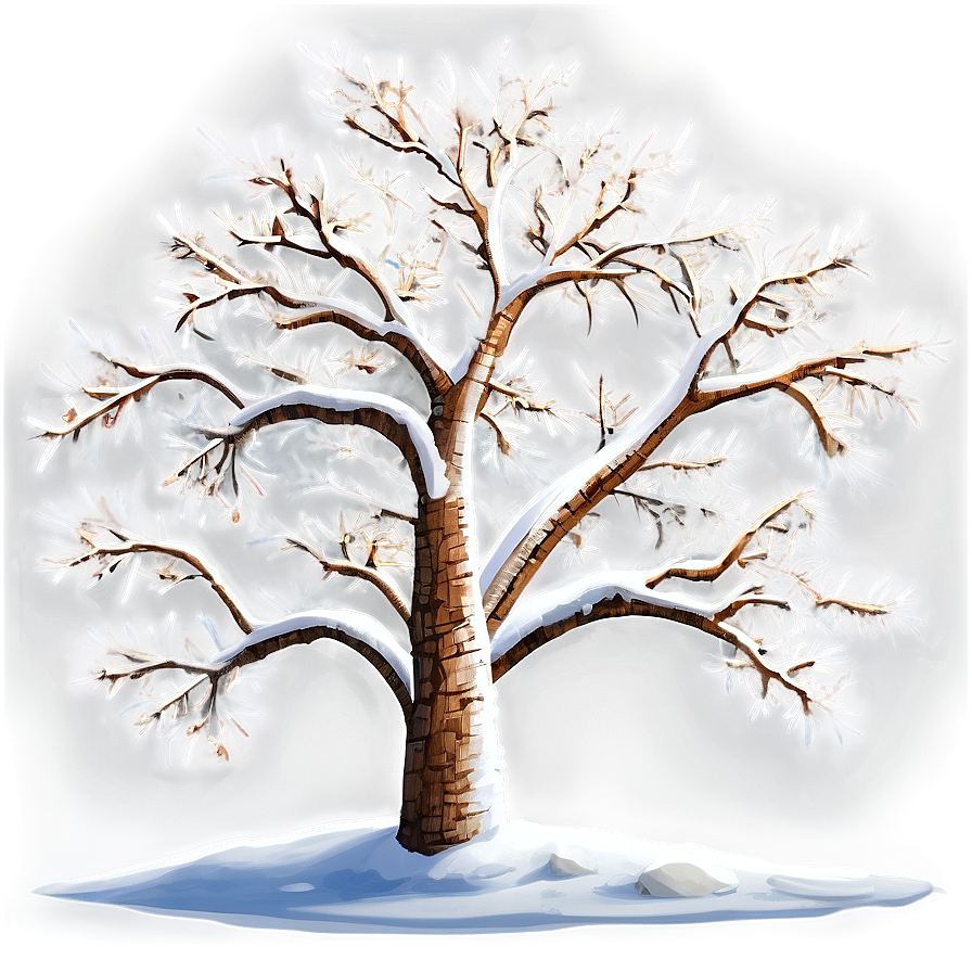 Snow Tree B