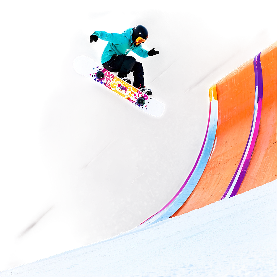 Snowboard Halfpipe Png 29