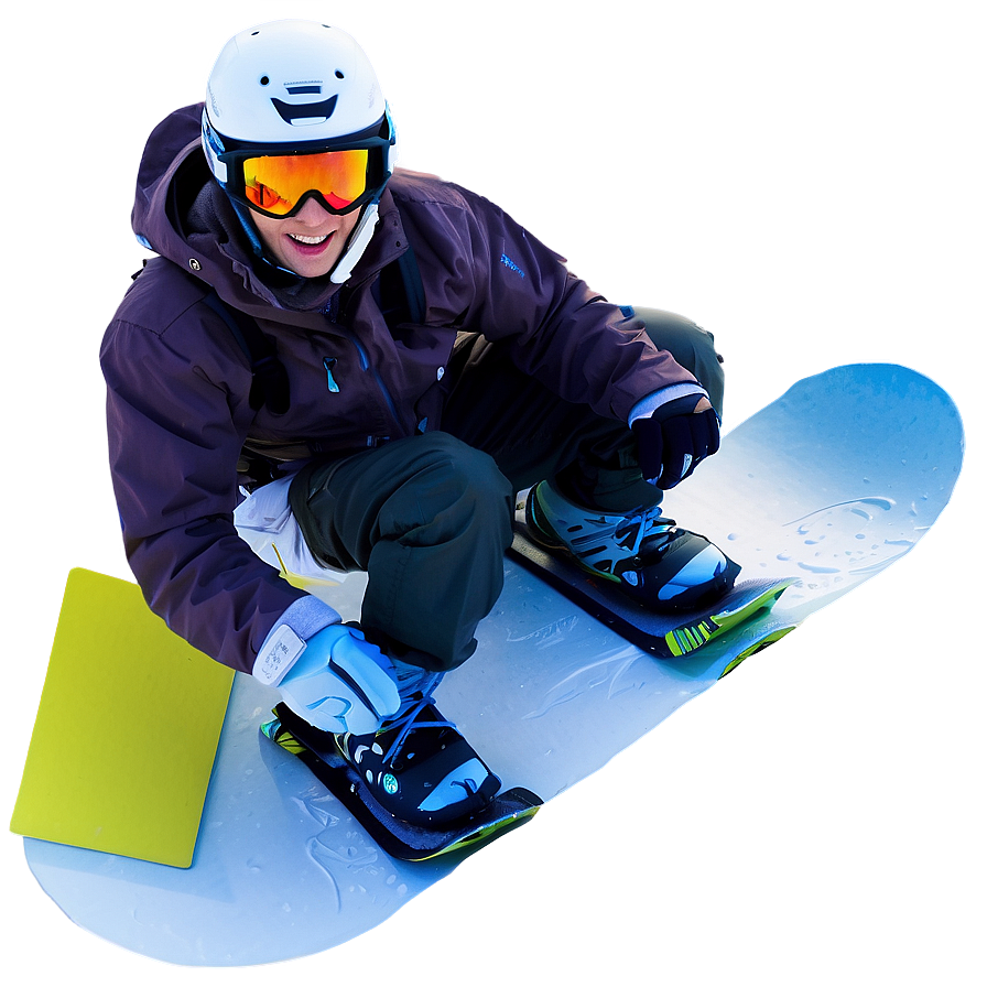 Snowboard In Snow Png Mwb97