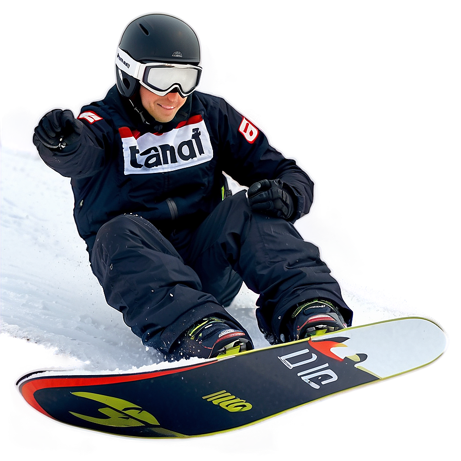 Snowboard Racing Png 06242024