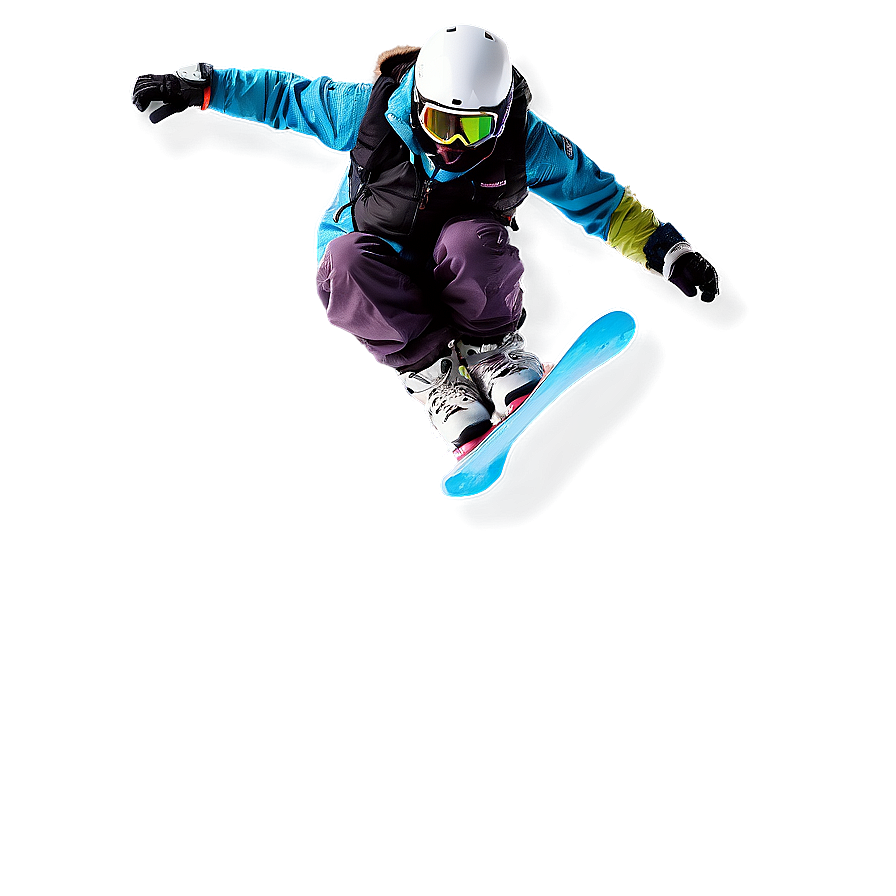 Snowboarder In Air Png Vrq55