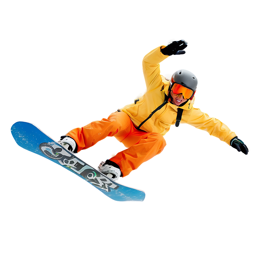 Snowboarder In Air Png Wyn