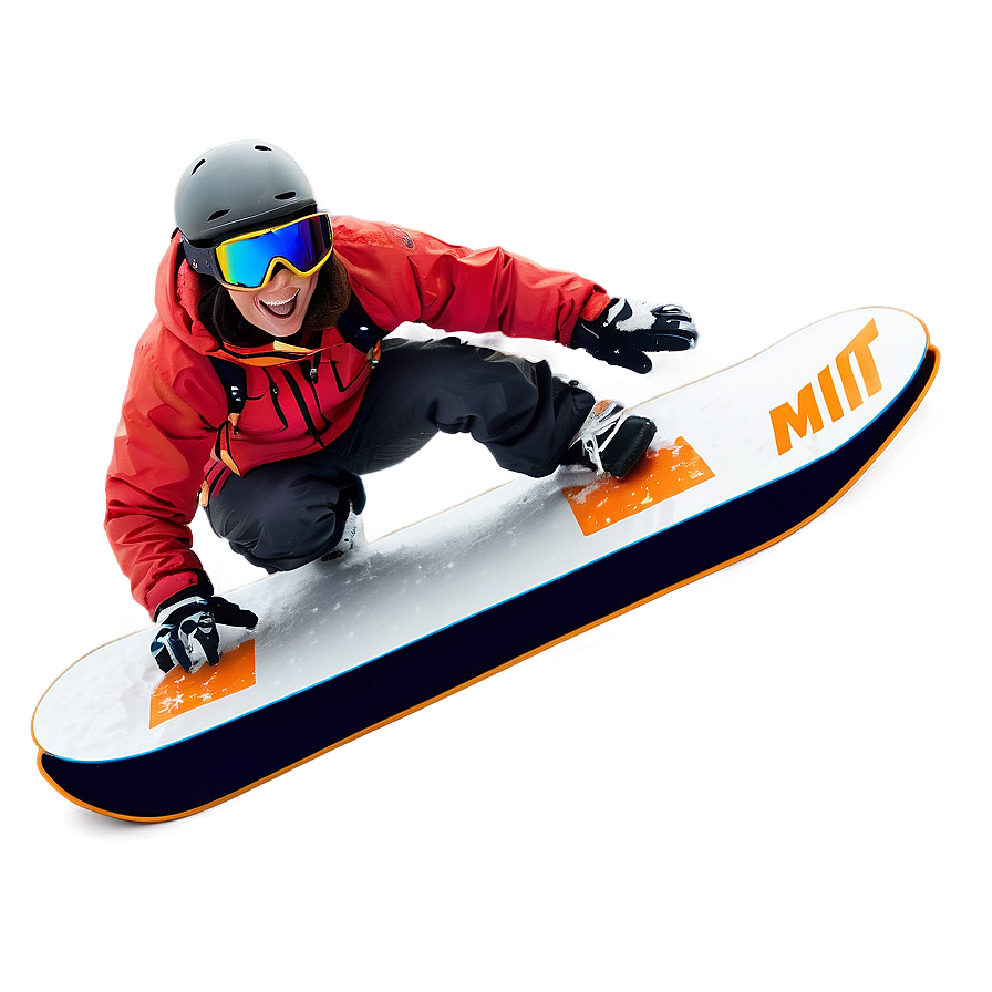 Snowboarding Thrill Png Cqs31