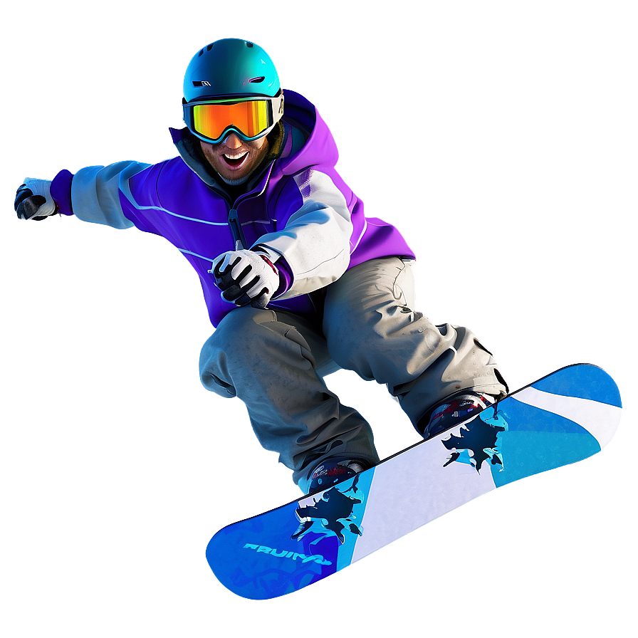 Snowboarding Video Game Png 67