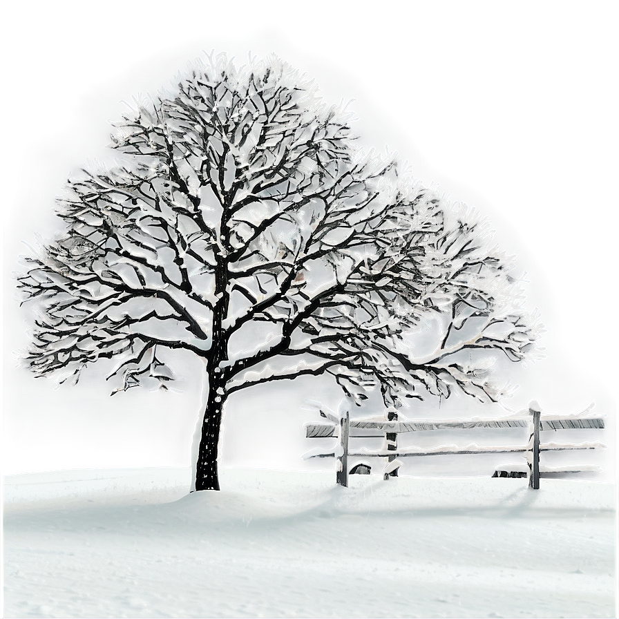 Snowfall Scenery Png Pna54