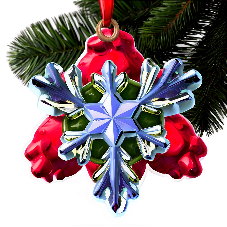 Snowflake Christmas Tree Star Png Jpe70