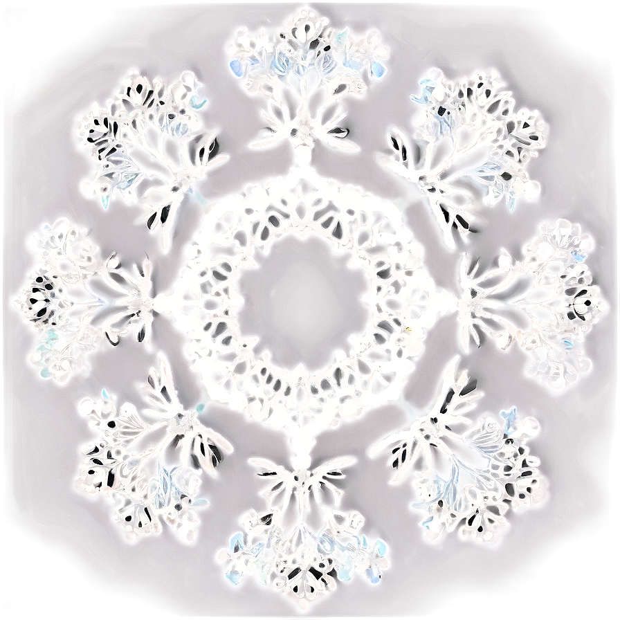 Snowflake Doily Pattern Png Tpl12